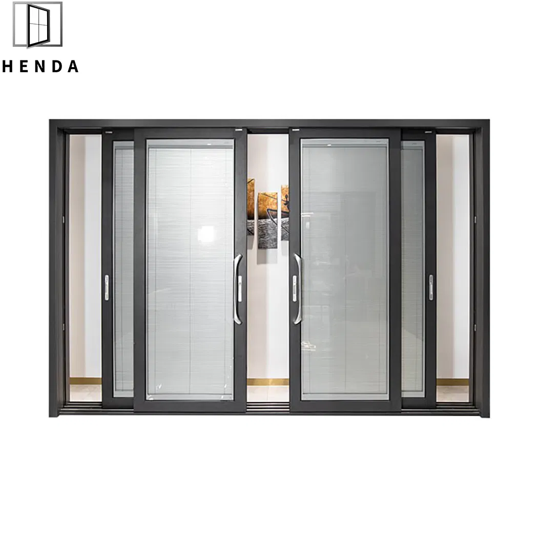 Heavy Duty Sliding Door, Aluminum Door Profile Heat Insulation Sliding Glass Door, Wholesale Price New Design Sliding Door, Exterior Door