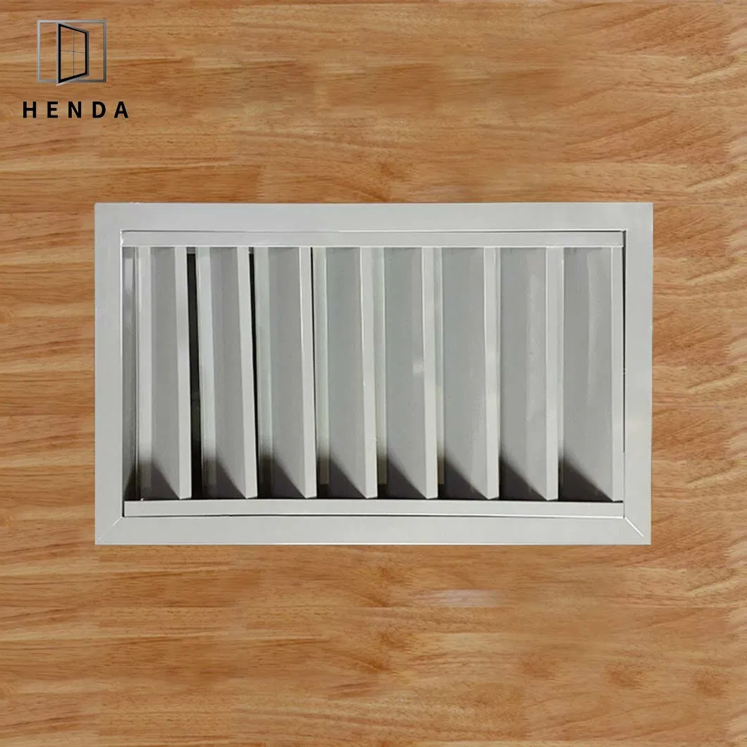 China Manufacturer Aluminium Alloy Adjustable Shutter Fixed Aluminium Louver Window