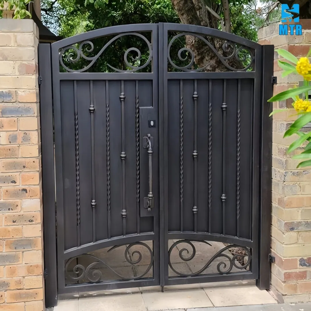 Full Form and Size Elegant Luxury Garden Aluminum Sliding Security Door