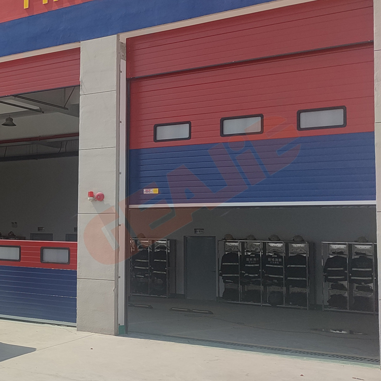 High Quality Automated Sectional Garage Lift up Overhead Doors
