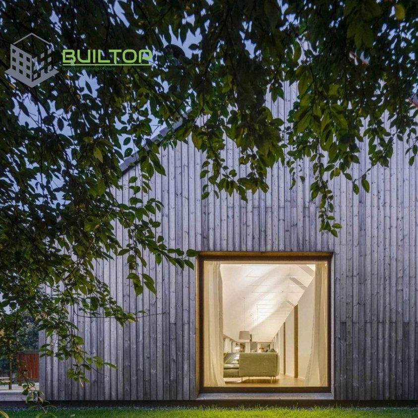 Simple Design Aluminum House Metal Window Double-Layered Glass Aluminium Casement Windows