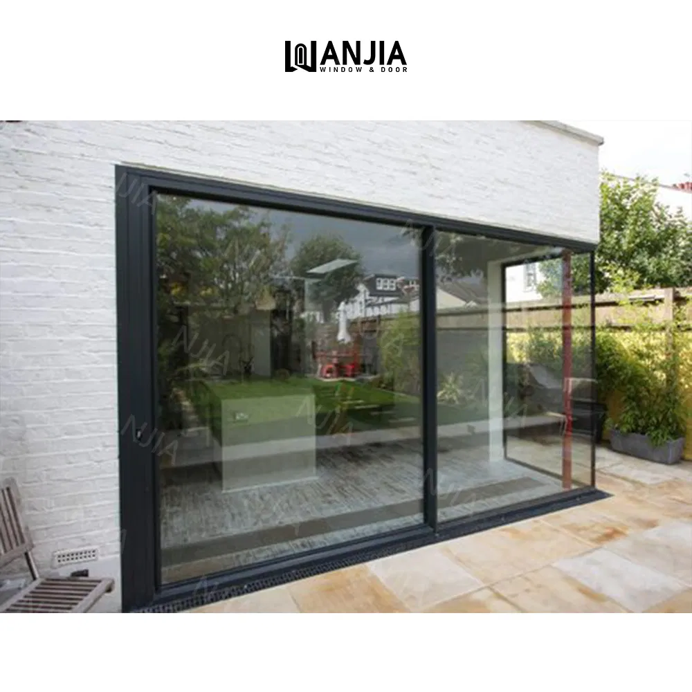 Customized Soundproof Exterior Glass Patio Door Aluminum Sliding Doors