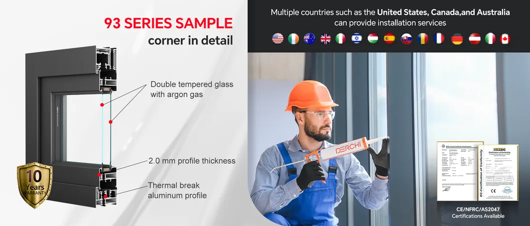 Aluminum Folding Door 1