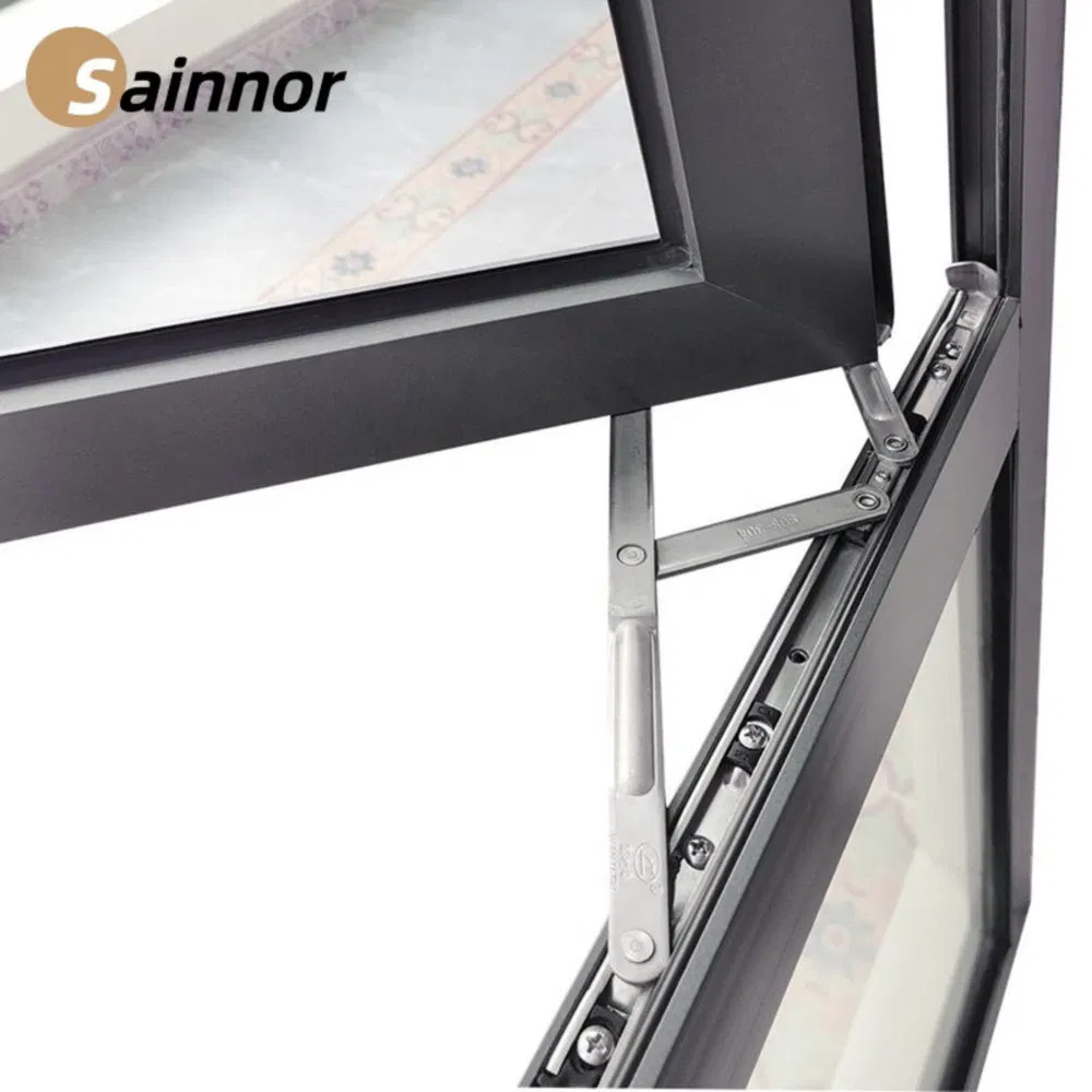 Moisture-Proof Custom Building Aluminum Tilt and Turn Window for High-Rise Residential Buildings