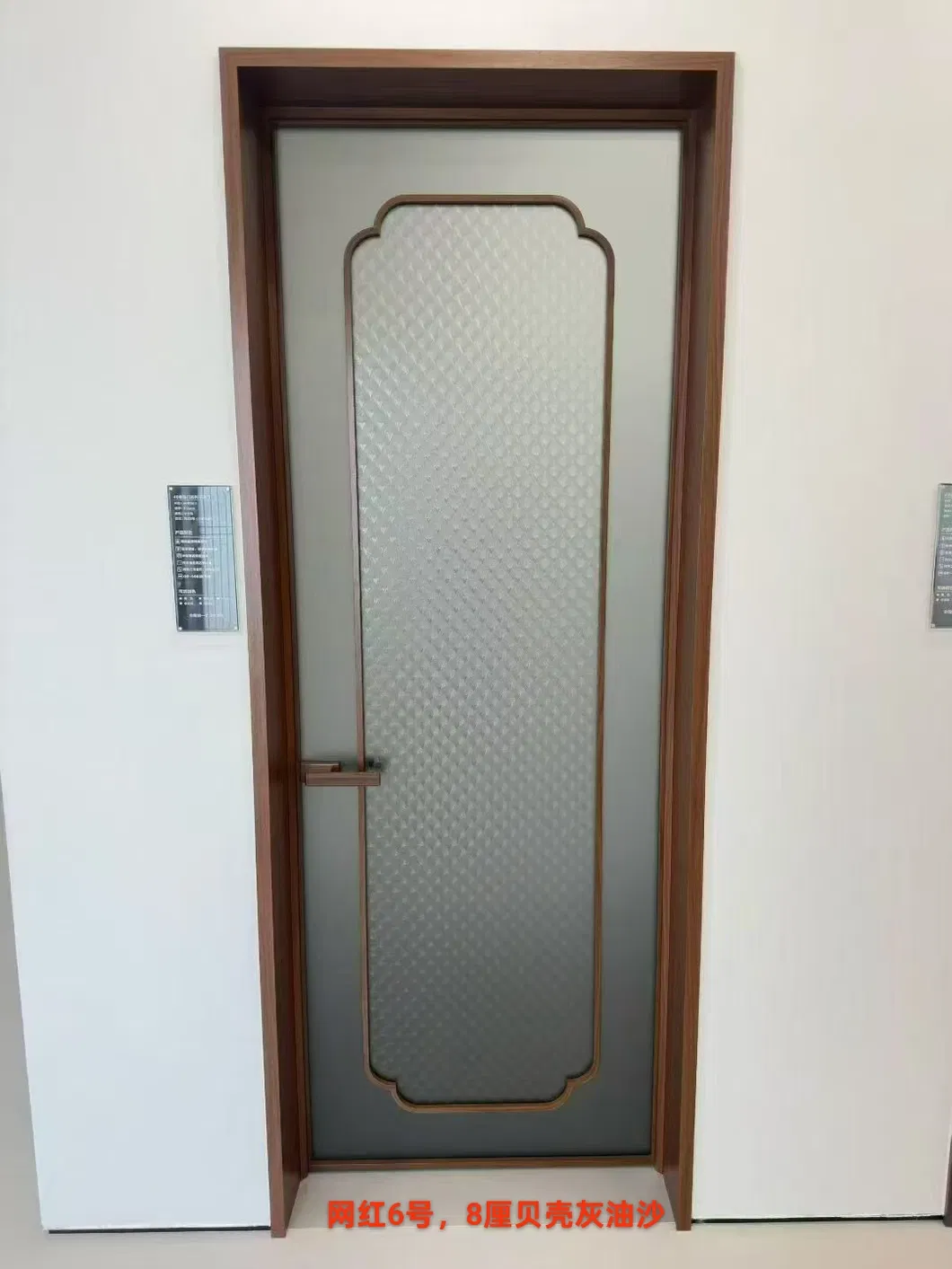 Interior French Style Aluminum Hinged Room Door
