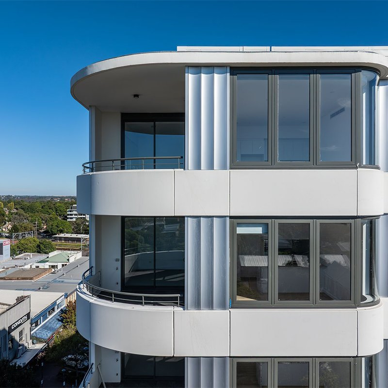 Airtight Panoramic View Burglar-Proof Fixed Window Aluminum Window