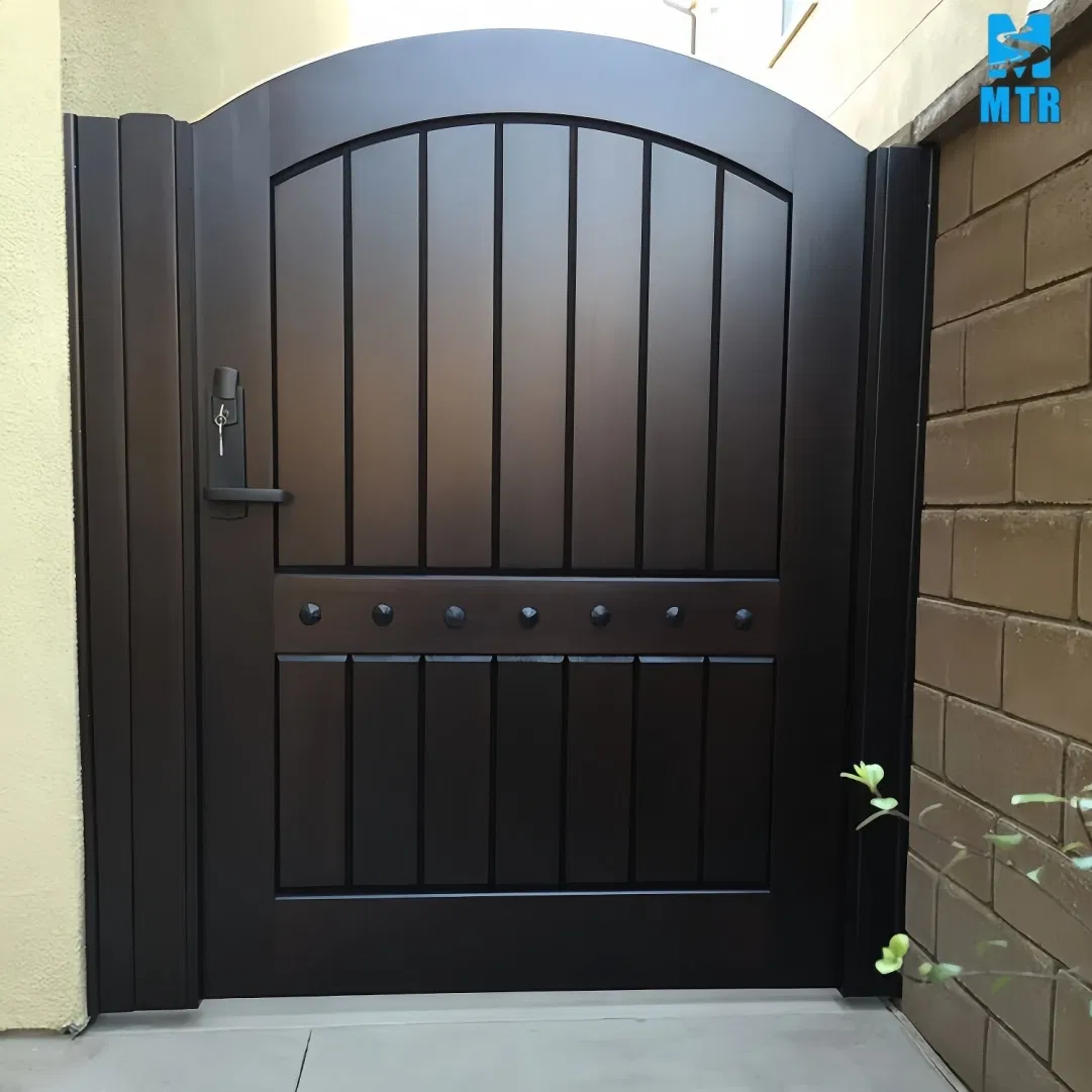 Full Form and Size Elegant Luxury Garden Aluminum Sliding Security Door