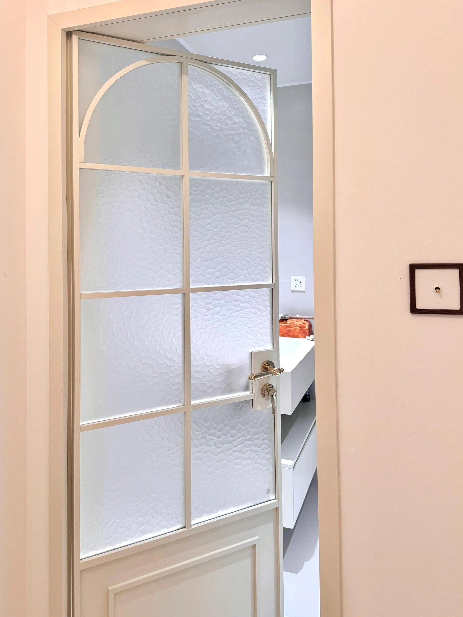 Aluminum Alloy Courtyard Villa Gate Country Yard Double-Opening Gate French Doors