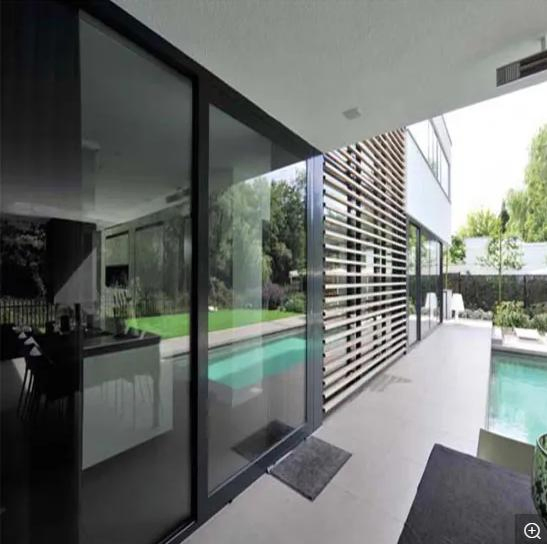 Aluminum Sliding Glass Thermal Break Storm Door