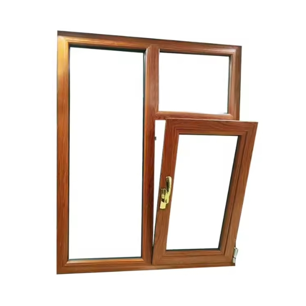 Low-E Glass Thermal Break Aluminum Window Double Tempered Glass Windows