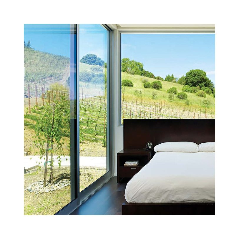 Door USA Florida Commercial &amp; Villa Project Use Storm Impact Aluminium Glass Door