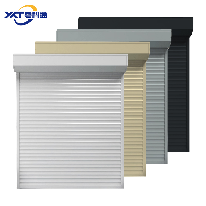 Shop Front Automatic Rolling Aluminum Alloy Windproof Speed Roll up Door