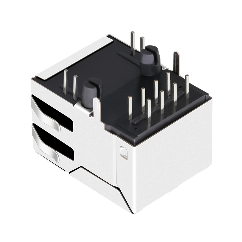 Entry Through-Hole PCB Mounting RJ45 Connector ARJ045-010156