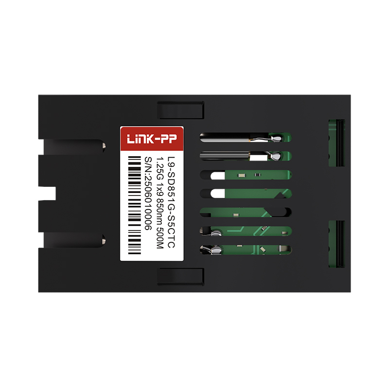 Multimode 1.25G 850nm Duplex SC 500m MMF 1x9 Optical Transceiver Module
