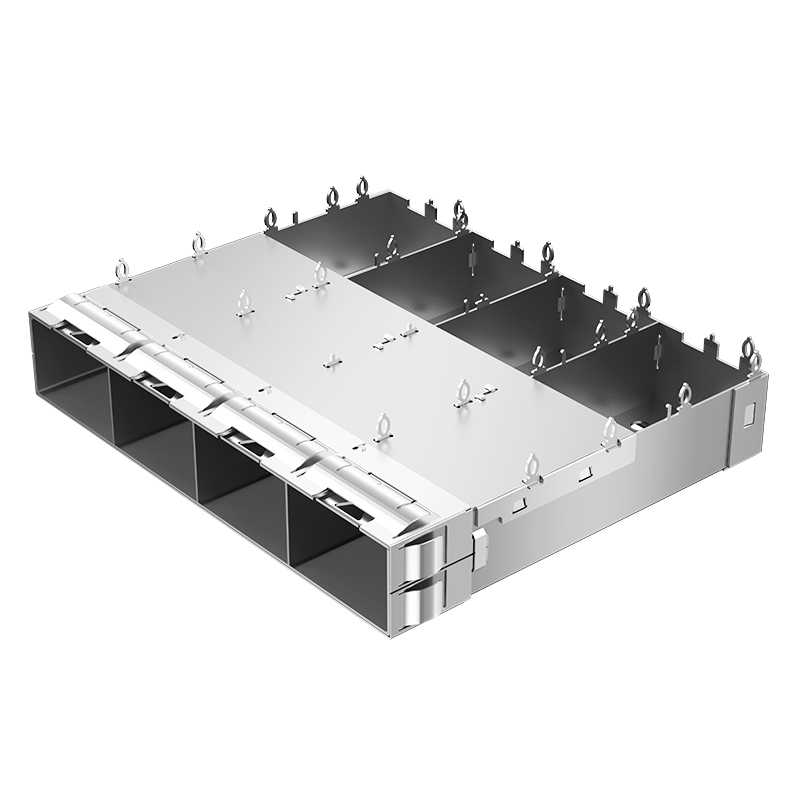 TE Replacement 2169260-1 Through Hole Ganged 1x4 Ports Press Fit SFP+ Cage