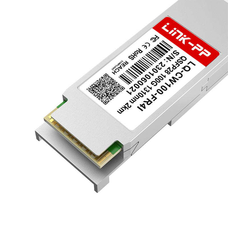 100GBASE-CWDM4 QSFP28 100G 1310nm 2km Duplex LC SMF Optical Transceiver Module