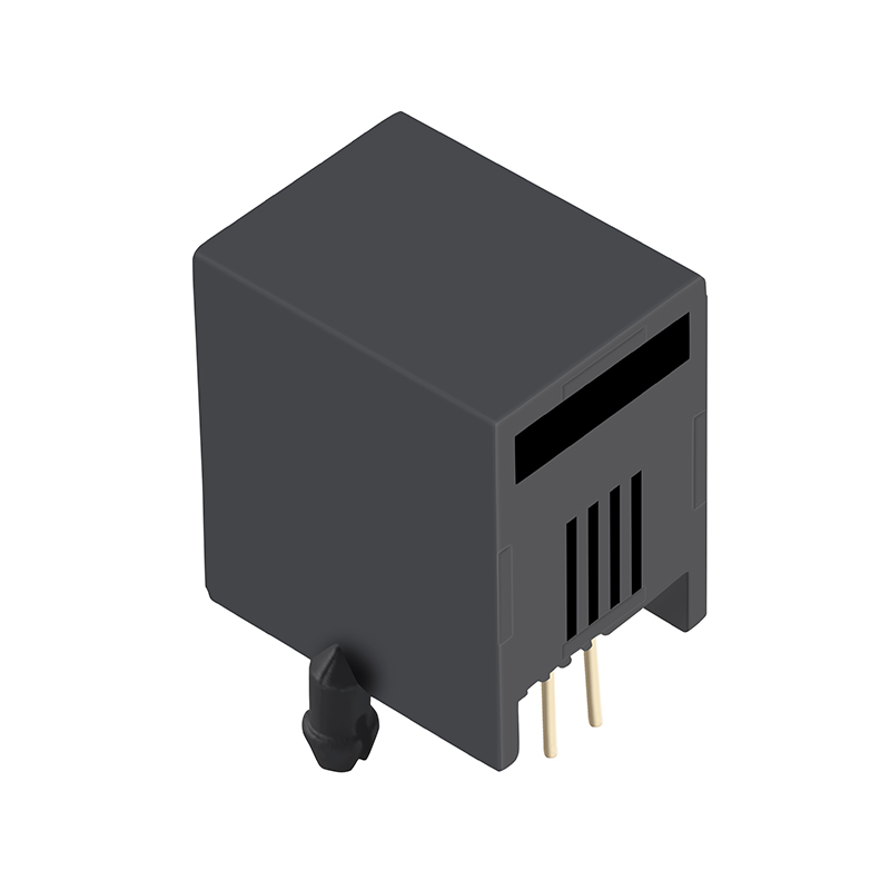 Tab Up Through Hole Without LED DIP 1X1 Port 4P4C RJ11 Modular Jack