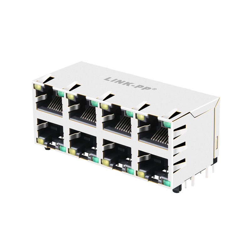 BCM6519IPBG Single Port RJ45 Modular Jack Connector