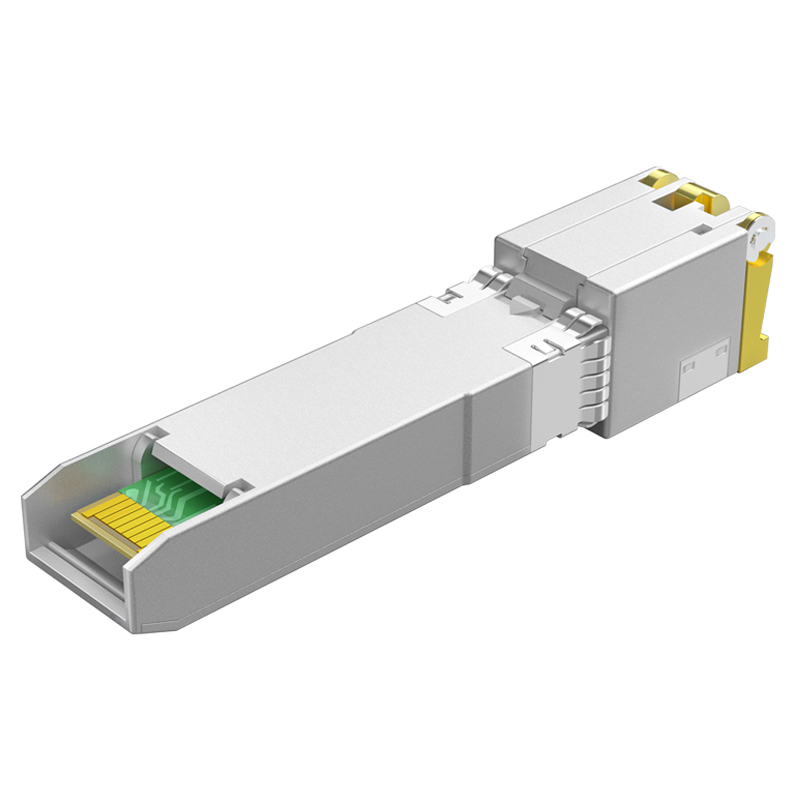 10GBASE-T SFP+ Copper RJ-45 80m Fiber Optical Transceiver Module