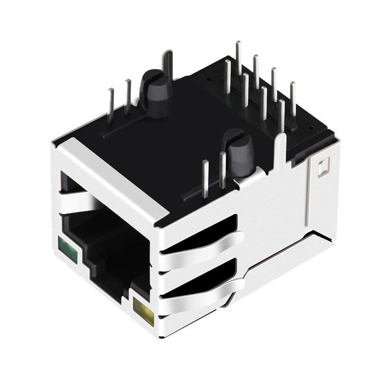 Entry Through-Hole PCB Mounting RJ45 Connector ARJ045-010156
