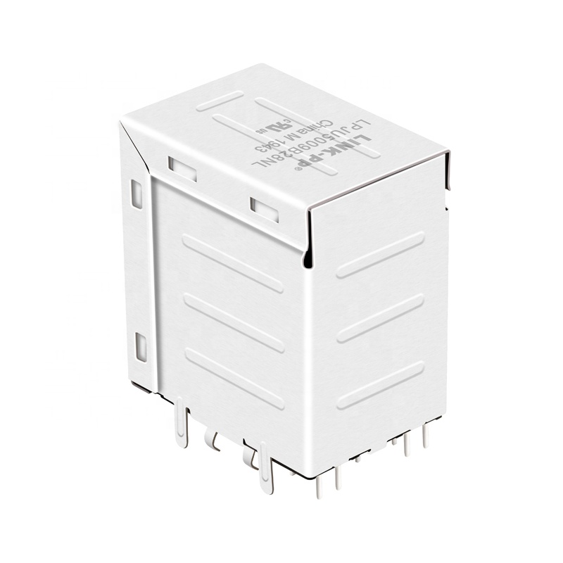 45F-10101DYD2NL JW0-0009NL C893-1AX1-E1 Magnetic RJ45 Connector Jack With Dual USB