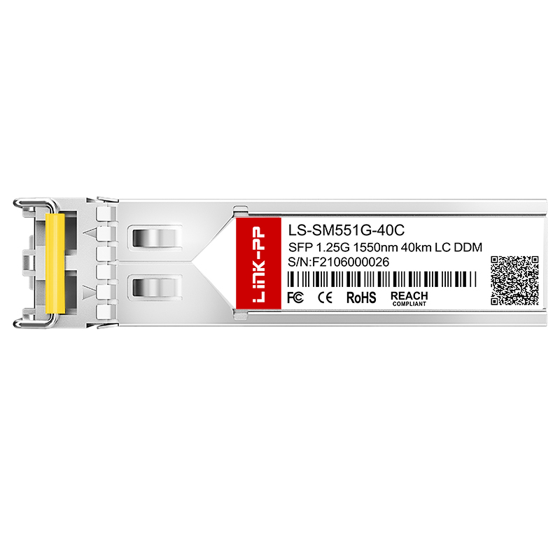 1000BASE-EX SFP 1550nm 40km Duplex LC SMF Fiber Optical Transceiver Module