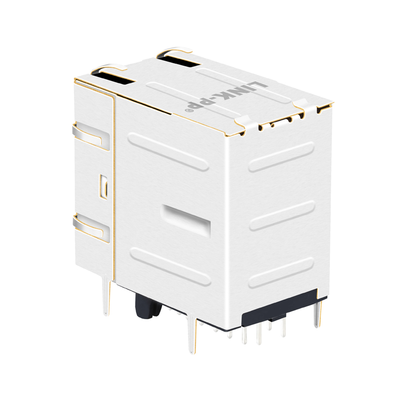 Multi-Port 2X1 Side Entry Through Hole Stacked RJ45 Connector SS-7188S-A-PG4-1-BA-50 0844-2B1T-33-F E5908-0T0343-L 0845-2R1T-W2