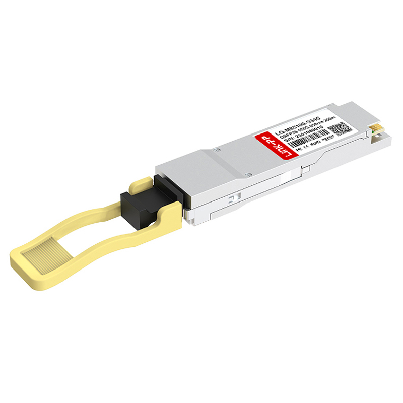 100GBASE-ESR4 QSFP28 100G 850nm 300m MPO-12 MMF Optical Transceiver Module