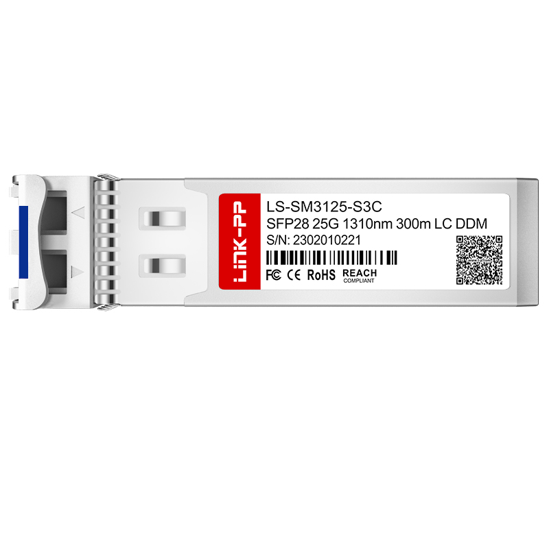 SMF LC Optical Transceiver Module DDM Single Mode 1310nm 25G SFP28 Transceiver 300m