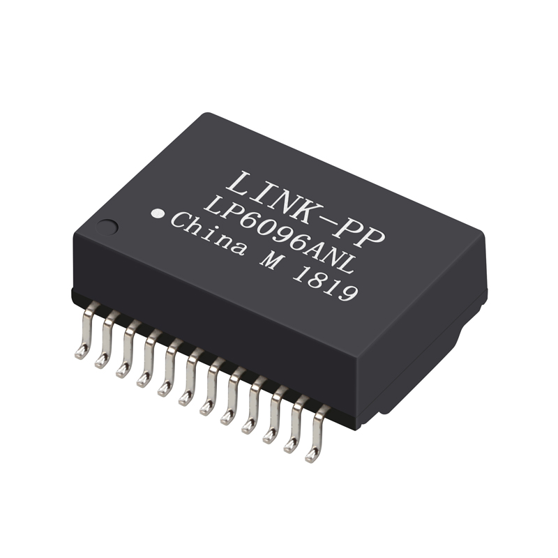 PoE+ 1000 BASE-T Single Port Network Transformer Modules LP6096ANL