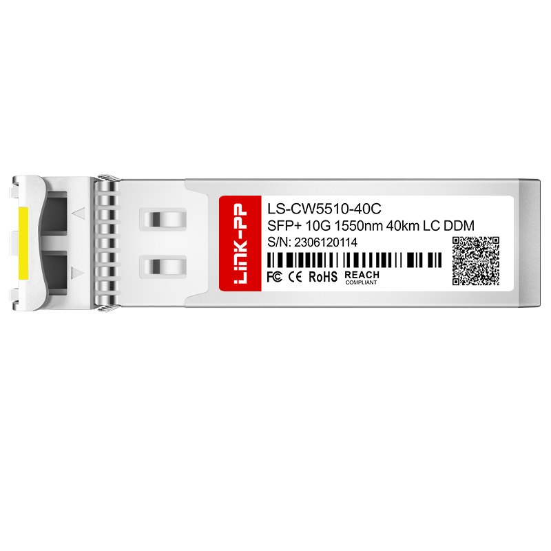 Duplex LC SMF Optical Transceiver Module Single Mode 10G CWDM SFP+ 40km