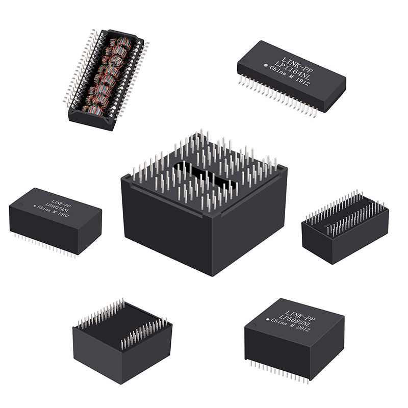 1000Base-T Telecom Network Transformer HST-48006SR / HST-48029SCR / HST-48030SCR