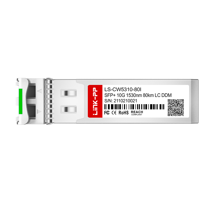 SMF Duplex LC Optical Transceiver Module Single Mode 10G CWDM SFP+ Module 80km