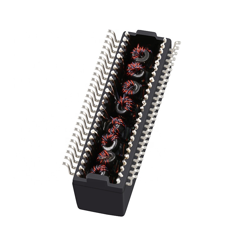 Dual Port 1000 BASE-T SMD Current LAN Transformer Modules LP5020NLR
