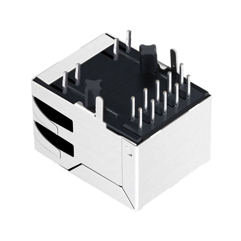 RJ 45 Connectors with POE RJ45 Ethernet Jack 1-6605833-1 SFE-PRT-08534