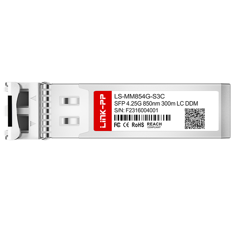 Multimode 4.25G SFP 850nm 300m DDM MMF Dual LC Optic Transceiver Module