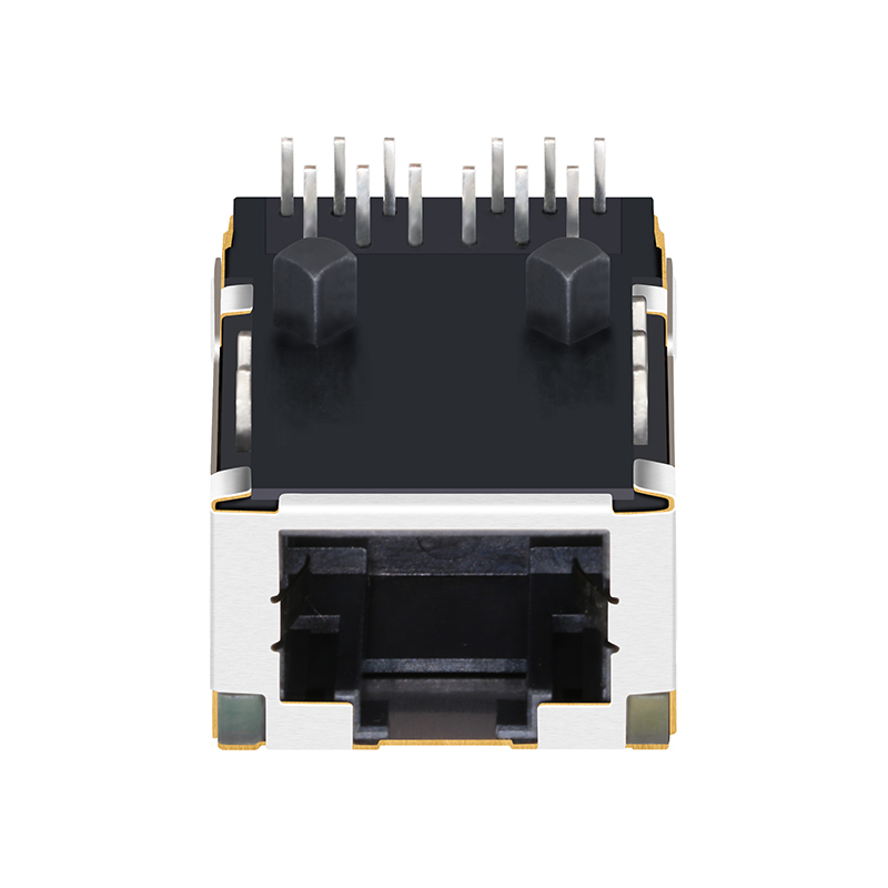1840718-6  for Embedded Board Gigabit Low-Profile RJ45 Female Connector With LED