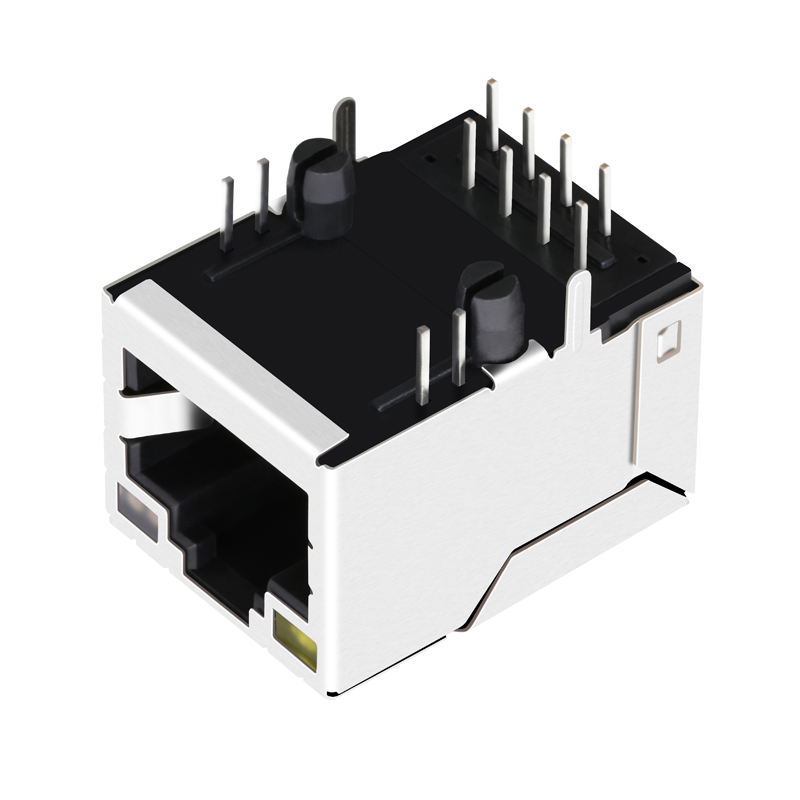 Tyco RJ45 Connector 1840735-3 Single Multi-Port and Stacked RJ45 Modular Jack