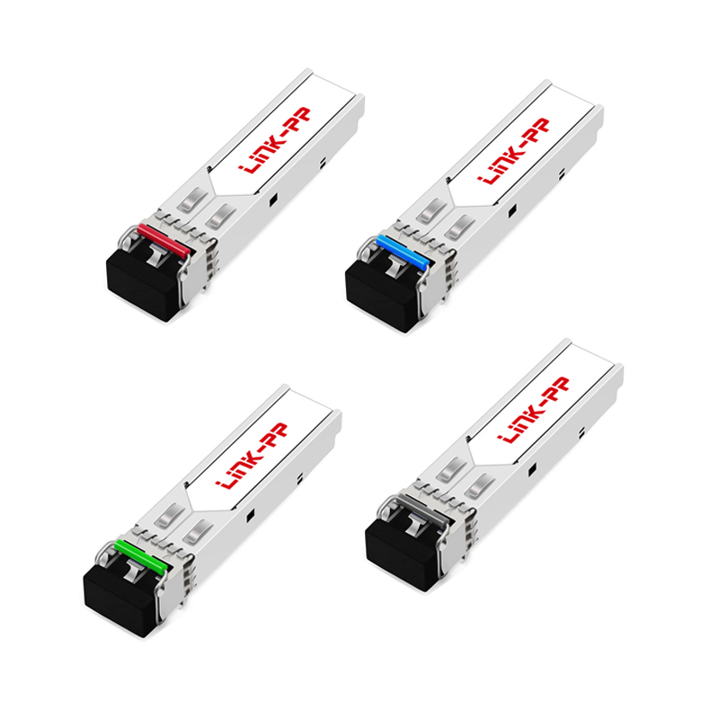Single Mode 10G DWDM SFP+ Module 80km Duplex LC SMF Optical Transceiver Module