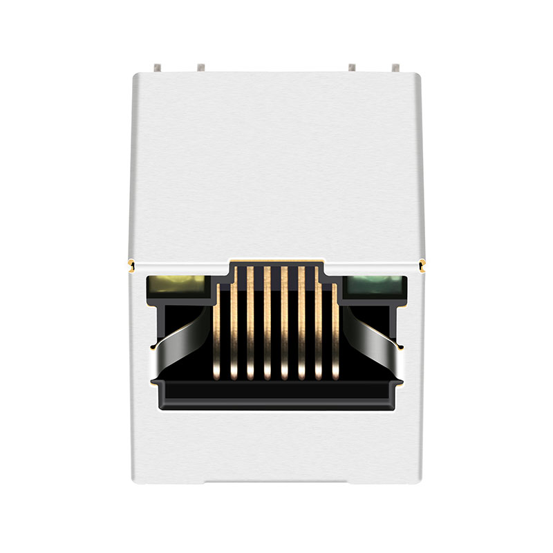 1840472-1 7499110120A JXD2-0015NL with Leds 1000Base-T Vertical RJ45 Connector