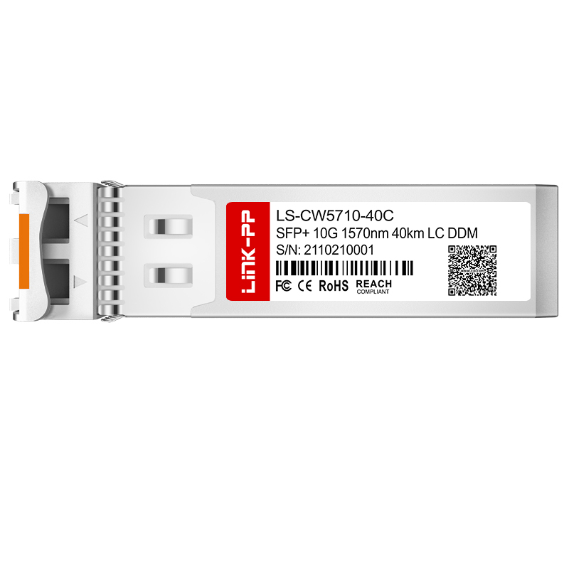 Duplex LC SMF Optical Transceiver Module Single Mode 10G CWDM SFP+ 40km