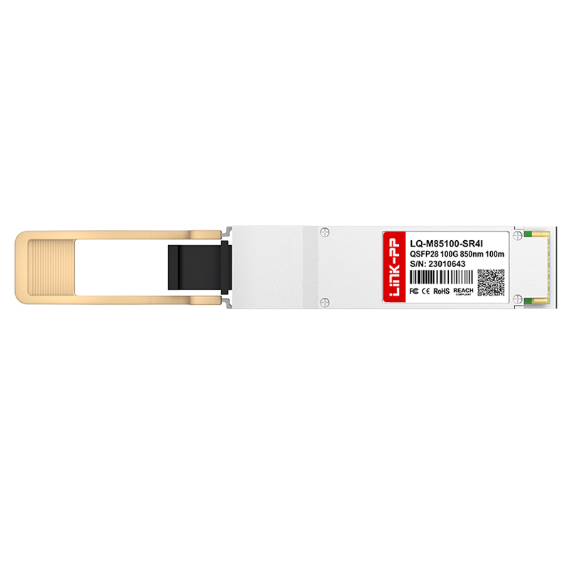 100G Base-t Ethernet Module 850nm 100m MPO QSFP28 Optical Transceiver