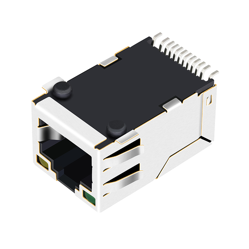 Best Single Port RJ45 Connector with Magnetics HR911196AE