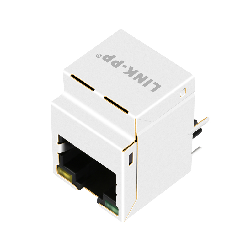 HR951180AE LMJ2138814S0L1T1C SI-46020-F 100 Base-T with LEDs Magnetic RJ45 Connector