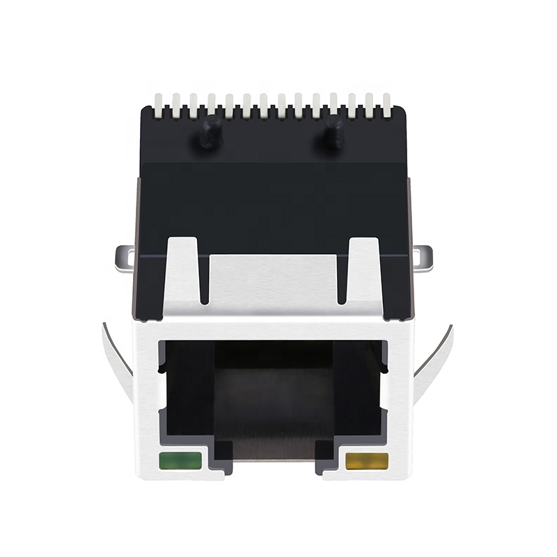 7498111120AR 7498111120R Shielded 1000Base-T 1 Port SMT RJ45 Modular Jack with Magnetics