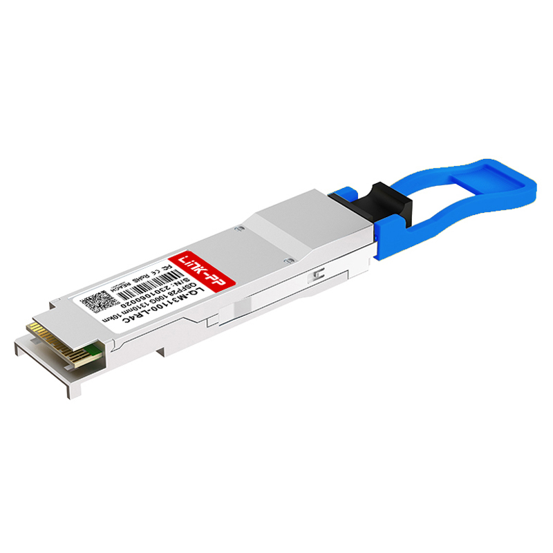 100GBASE-PLR4 QSFP28 1310nm 10km 100G DDM MPO-12 SMF Optical Transceiver Module