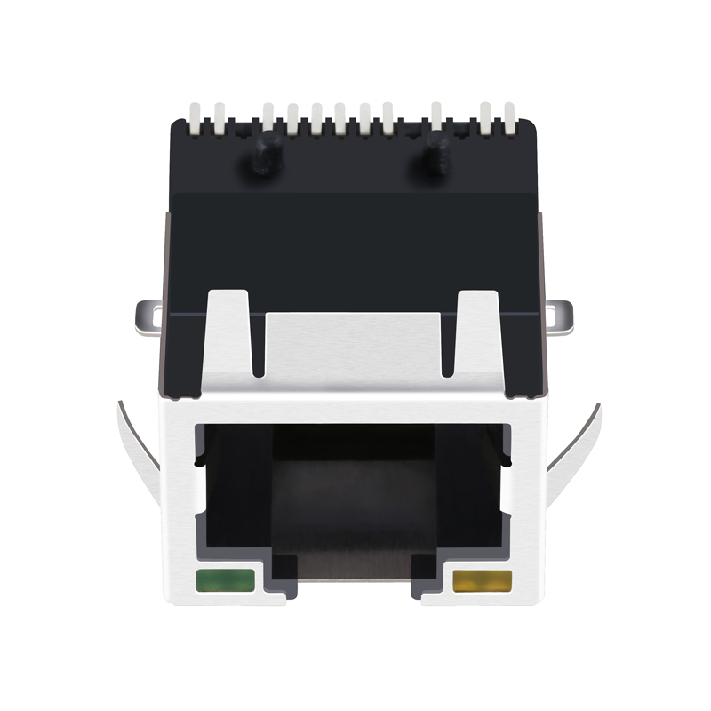 7498011122 7498011122AR Tab up 10/100 Base-t SMT Magnetic Ethernet Surface Mount RJ45 Connector With Leds