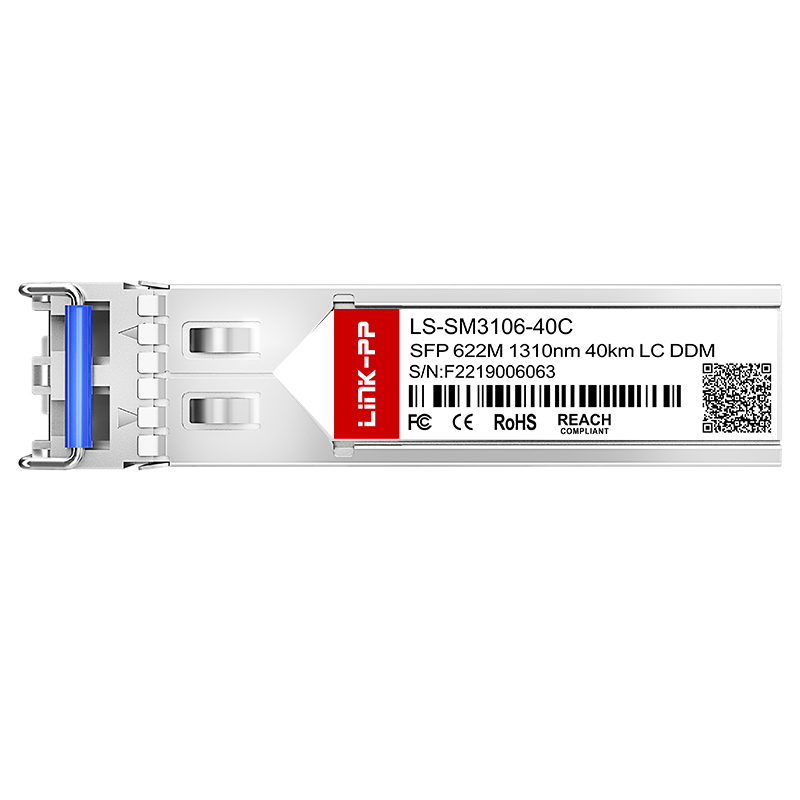 Single Mode SFP 622M 40km SMF 1310nm Duplex LC Optic Transceiver Module