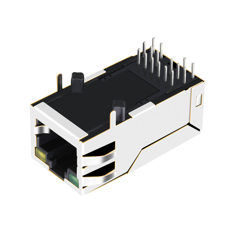 JFM38U1G-21M4-4F RJ45 Modular Jack