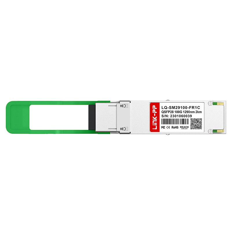 Single Mode QSFP28 100G 1290nm 2km DDM Duplex LC SMF Optical Transceiver Module
